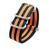 NATO uhrenarmband 22mm Handy Armband 22mm uhrenarmband Herren-Uhrenarmband-Wahl der Schnalle Farbe ballistischer Nylonband