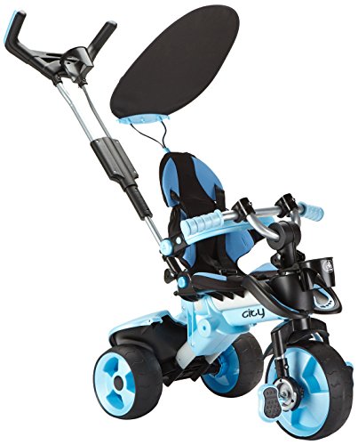 Injusa 0720207 – Triciclo City, color azul