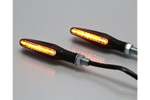 Alchemy Parts Sequential LED Indicators for Cafe Racer Scrambler Sports Adventure Touring Bikes Streetfighter Motorbike (Type 5085)
