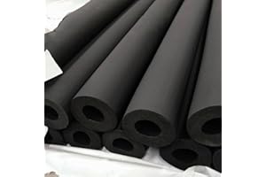 MObyat Isolamento per Tubi di Riscaldamento Nero Copertura Isolante per Tubi Diametro Interno 22mm 27mm 34mm 43mm 60mm per Aria Condizionata Energia Solare (Color : 30mm, Size : 34mm)