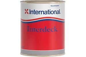 SUDSTY International Interdeck Pittura antisdrucciolo per coperte, colore: Bianco 001, size: 750 ml