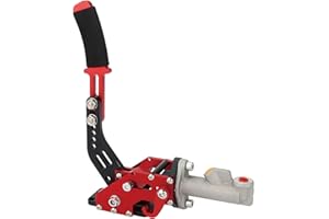 Ioensy Accessorio Leva Freno a Mano Idraulico Universale per Auto, Leva Freno di Emergenza Freno E per Auto, Installazione Semplice, qualità, Rosso