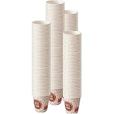 AC ALL CATERING 1000 Disposable Coffee Cups to Go - Paper Cups for Serving Coffee, Tea, Hot and Cold Drinks (4 oz - 120 ml, D