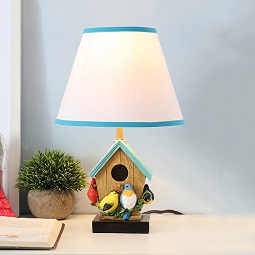 WSHFOR Cute children's desk lamp Children's room animal shape table lamp height 36cm, Resin base design, indoor Kindergarten decorative table lamp