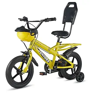 Lifelong LLBC1401 Juniors Ride Cycle 14T with ?Training Wheel, Mudguard for Boys and Girls| 95% Assembled, Frame Size: 9