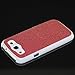 Produktbild Saxonia Samsung Galaxy S3 / S3 Neo Hülle Case Cover Schutzhülle Slim Design Strass Rot
