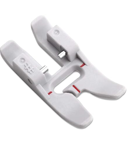 Zigzagstorm 93-036939-91 - Piedino a scatto con bordo stretto, per