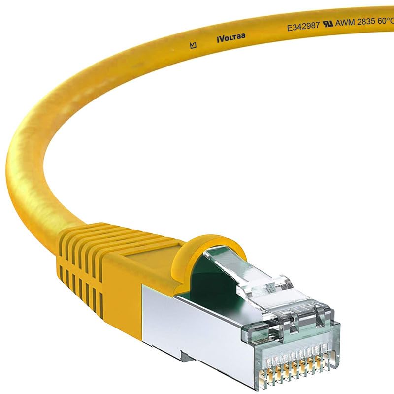 iVoltaa Ethernet Cable CAT8 Cable Review: Lightning-Fast 40Gigabit LAN Network Cable