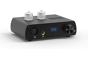 LOXJIE P20 Full Balance Tube Amplifier Headphone Hybrid Power Amp (Black)