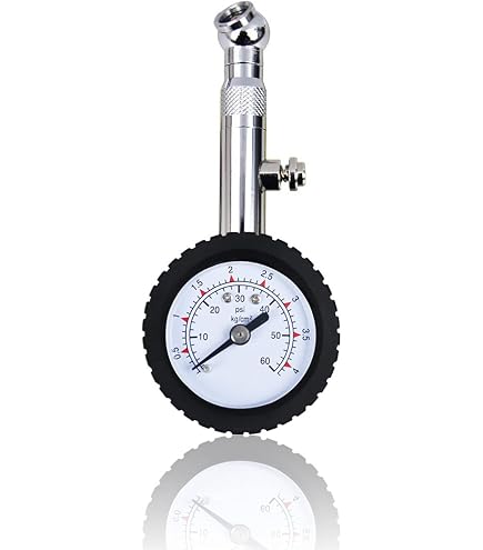Gonfleur de pneu, manomètre, manomètre analogique avec tuyau flexible