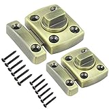 【Ampliamente utilizado】 Los tapones de rosca cromados se usan comúnmente en puertas de casas, puertas de hoteles, puertas de mascotas, cajones, gabinetes, ventanas, baños, tapas, etc.