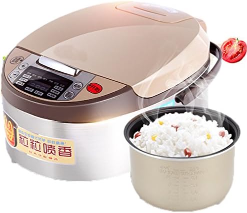 Smart Rice Cooker Thick Double Jet Aluminum Alloy Appliance 900W 5L