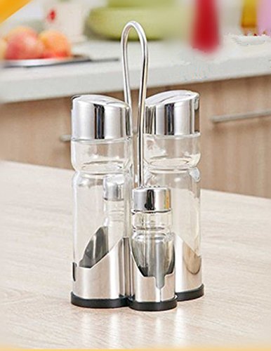 Club Salz- und Pfefferstreuer, Öl- und Essig-Flasche, 5-teilig - 9
