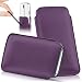 Produktbild Lenovo Moto G5 Hülle Lila Sleeve [OneFlow Slide Cover] Ultra-Slim Schutzhülle Dünn Handyhülle für Motorola Moto G5 Case Full Body Handytasche Kunst-Leder Tasche
