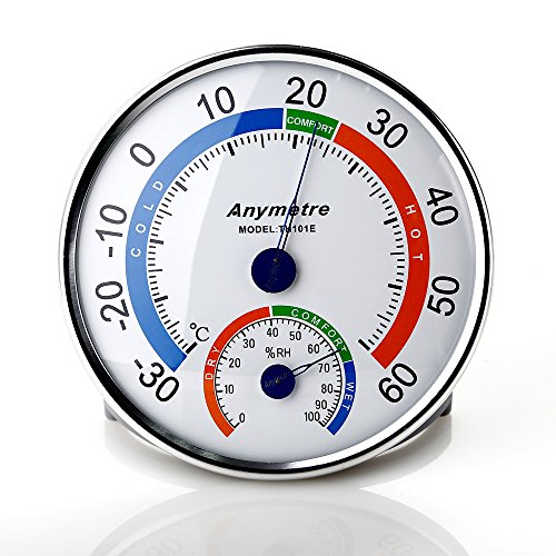 Acheter France Zogin Thermo Hygromètre de Haute Précision Numérique Testeur de Température Humidité Hygromètre Thermomètre analogique avec Affichage Cadran Digital pour Intérieur Extérieur