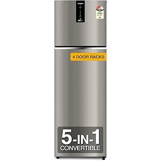 43% OFF Whirlpool 327 L 3 Star Convertible Frost Free Inverter Double Door Refrigerator | ₹30190 (₹52550)