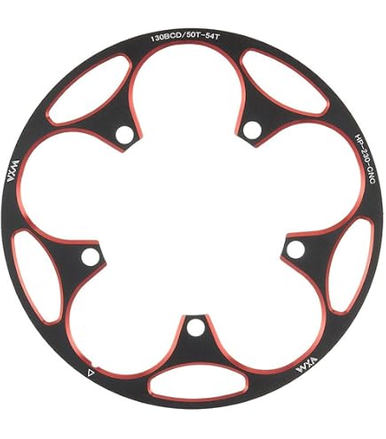 Plateau VTT Route BMX GIVBRO 130 BCD 45T 47T 53T 56T 58T - Noir
