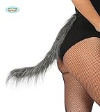 cola lobo como hacer Cola Lobo Rudy Cola de Lobo moldeable de Peluche, Color Gris, 60 cm, 17486 