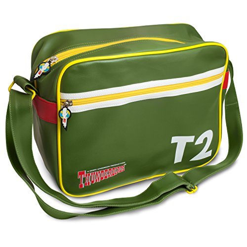 Thunderbirds Retro verde bolsa de mensajero