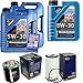 Produktbild Filter Set Inspektionspaket 11 Liter Liqui Moly Motoröl Longtime High Tech 5W-30 SCT Germany Kraftstofffilter Ölfilter