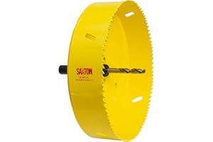 SAXTON BLADES Saxton HSS Hole Saw Cutter M42 Bi-Metal 8% Cobalt Heavy Duty + Arbor (14mm – 230mm) (160mm + Arbor)