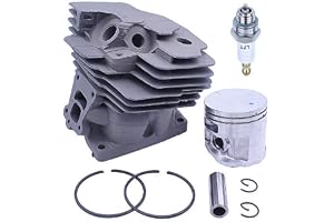 Adefol 47 mm Nikasil motorsåg för Stihl MS362 MS362C cylinderkolv tändstiftssats reservdelar för 1140 020 1200