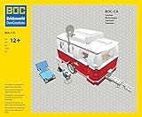 lego bulli tuning  BOC-CA einachsiger Wohnwagen Camping Anhänger aus LEGO für LEGO 10220 VW T1 Bus Bulli