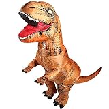 Aufblasbare Dinosaurier T-Rex Kostüm Party Fancy Kleid Cosplay Outfit mit Batterie betriebenen Ventilator