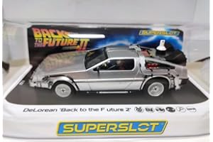 SUPER SLOT Superslot Slot Car Scalextric Original H4249 Compatible Delorean Regreso al Futuro 2"