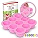 Produktbild KIDDO FEEDO - Der original Portionierer zum Einfrieren von Muttermilch und Babykost mit Silikondeckel - BPA-frei - 9 x 75ml - Gratis eBook mit Rezepten und Ernährungstipps - Rosa