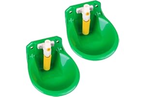 Ksrnsne 2 PièCes BéTail Mouton ChèVre Abreuvoir Bol D' BéTail Mouton Chien éQuipement d'alimentation Animaux de la Ferme