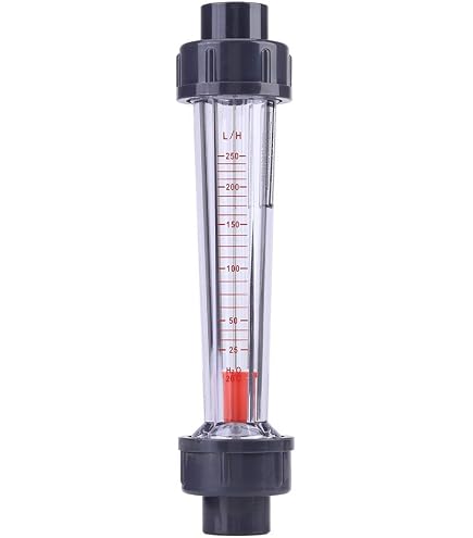 SagaSave Flüssigkeitsdurchflussmesser, LZM-15G Acrylrohr-Typ Rotameter, hohe Genauigkeit Wasserdurchflussmesser, 0,05-0,5 GPM & 0,18-1,8 LPM, 1/2 Zoll Innengewinde SagaSave Flüssigkeitsdurchflussmesser, LZM-15G Acrylrohr-Typ Rotameter, hohe Genauigkeit Wasserdurchflussmesser, 0,05-0,5 GPM & 0,18-1,8 LPM, 1/2 Zoll Innengewinde