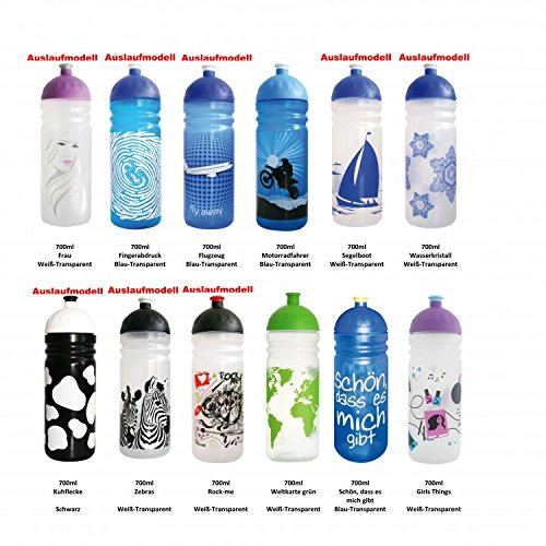 ISYbe Trinkflasche, schadstofffrei, spülmaschinengeeignet, auslaufsicher - 7
