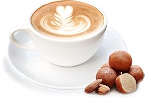 ‎CINESSO Cinesso Cappuccino mit Marzipan Geschmack Cappuccino Getränkepulver aus löslichem Bohnenkaffee Cremig Zart (200g)
