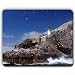 Produktbild Qualitäts-Mausunterlage, Leuchtturm-Schottland-Seemöwen-Küsten-Nordberwick-Felsen, Spiel-Büro Mousepad