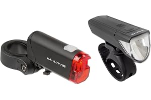 Cykel lampset, LED, 30/15 Lux, StVZO, Atlas K51 från M-WAVE