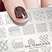Perfect Summer Nail Art Stamping Plate Image Gel Nail Polish Manicure Printing Template DIY Decoration #17