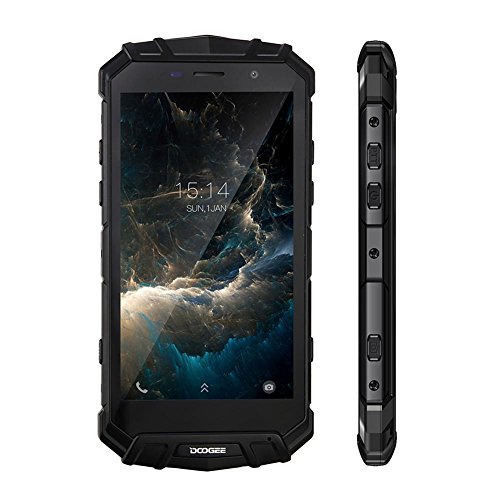 Telefonia Mobile DOOGEE S60 IP68 Impermeabile Android 7.0 4G Memoria RAM 6 GB + ROM 64 GB con Display Grande da 5,2 Pollici