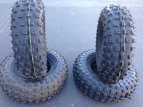 4 UNILLII low profile tire145/70-6 Sport ATV &amp; Offroad go kart tires FOUR (4) TIRES by Unillii
