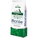 Monge Natural Superpremium Adult, per di Tutte Le Razze (Cibo Secco per Cani tra 32 e 80 kg, con Pollo, Molto Ricco di Fibre 