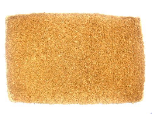 William F. Kempf Cocomats Imports Decor Coir Doormat, Plain Coco, 22-Inch by 36-Inch