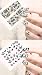 Jenna Water Transfer Nail Art Decals Stickers- Sapphire Series NR-040 RS.125.00