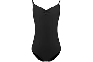 ZYXWVU Body Danza Classica Bambina Body Ginnastica Leotards con Spalline Regolabili