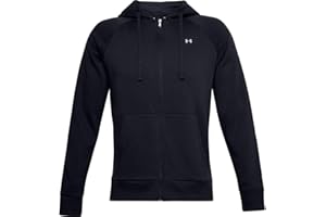 Under Armour Veste en Polaire Rival Fz à Capuche pour Homme - Confortable - Coupe ajustée.