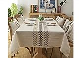 manteles bordados en tela de cuadros Uso ampliado --- Ya sea una mesa cuadrada, una mesa redonda, una familia o una fiesta, puede sostenerla fácilmente. Además, también se puede utilizar como tela de picnic, tela decorativa, fondo de fotos, tela para polvo, etc.