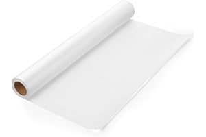 WSICSE Tracing Paper Roll 43cm x 23m, Sketching & Tracing Paper for Drawing Dressmaking Sewing Pattern and Crafts, White, Translucent