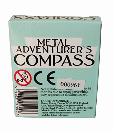 Mini Metal Pocket Compass for Children - Perfect Stocking Filler reviews Mini Metal Pocket Compass for Children - Perfect Stocking Filler