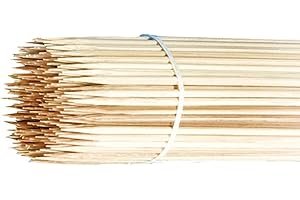 Franz Mensch Lot de 1000 brochettes en bois 40 cm Ø 5 mm