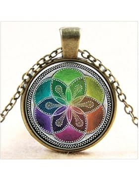 Seed Of Life Halskette, Blume des Lebens Halskette