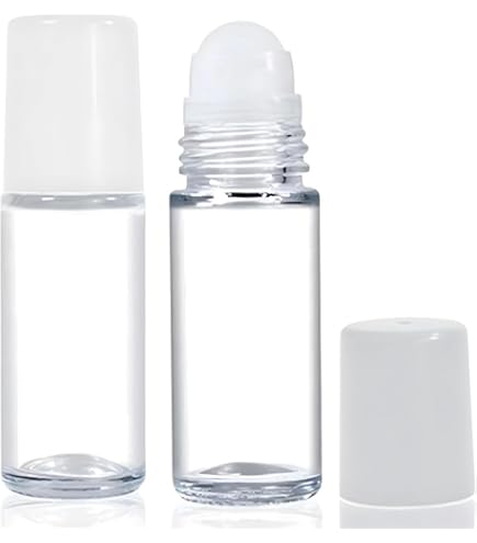 50 Bottigliette Roll-On Per Oli Essenziali - Vetro Scuro Con Sfera In Acciaio Inox - Ideale Per Aromaterapia E Massaggi - Foto 13